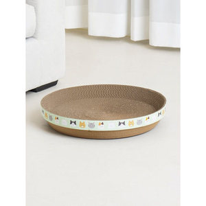 Customizable Stainless Steel Cat Scraper Circular Pet <b>Hair</b> Removal <b>Scrubber</b> Self-Cleaning Grooming Tool for Pets - Product Image 1
