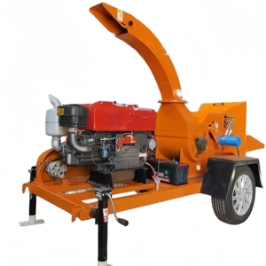 Heavy Duty Branch Chipper Shredder 60KW Mobile <b>Wood</b> <b>Crusher</b> for Large Branches - Product Image 4