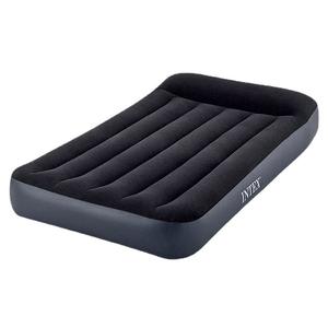 Blow up Individuals 64141 Single Person Classic Flocado Dormitorio Inflable Air Bed Pad con almohadas integradas Camping Floor Mat - Product Image 1