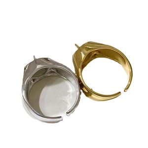 10570 DIY Pearl <b>Accessories</b> S925 Silver Ring Empty <b>Snake</b> Bone Knot Ring Holder 7-9mm Round Silver Jewelry Findings Size 6mm - Product Image 5