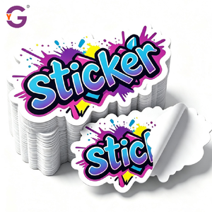<span class=keywords><strong>Pegatinas</strong></span> de Vinilo <span class=keywords><strong>Holográficas</strong></span> <span class=keywords><strong>Personalizadas</strong></span>, Resistentes al Agua y a los Rayos UV, con Logotipo de Dibujos Animados, Fabricante de <span class=keywords><strong>Pegatinas</strong></span> para Botellas de Agua y Laptops - Product Image 1