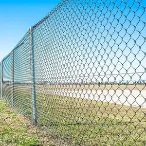 HT-FENCE Chain Link Fence Playground Sports Field School District Basketball Court Protective Fence