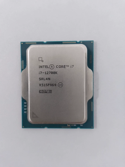 Core i7-12700K Desktop Processor 12 Cores 20 Threads LGA1700 Tray New Original Unlocked Gaming CPU i7 12700K