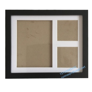 <span class=keywords><strong>Cadre</strong></span> photo en <span class=keywords><strong>bois</strong></span> MDF 10x15x20x30 13x18 A4 A3 21x29,7cm, <span class=keywords><strong>cadre</strong></span> photo bébé pour empreintes de mains et de pieds avec tampon encreur - Product Image 1