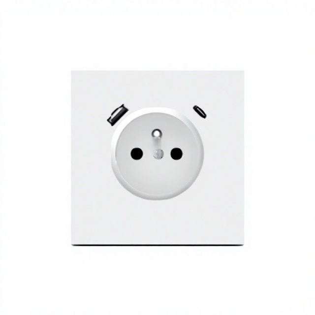 European 16A Power Outlet AC 110V-250V Overload Protection USB Port EU Standard Fast Charging Usb Wall Socket
