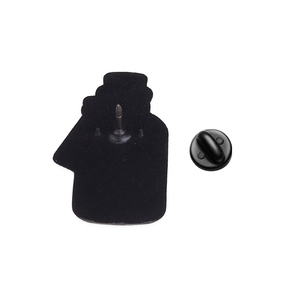 Spilla smaltata a forma di bottiglia della pozione della felicità con gatti bianchi carini in barattolo dei desideri, per decorazione zaino - Product Image 5