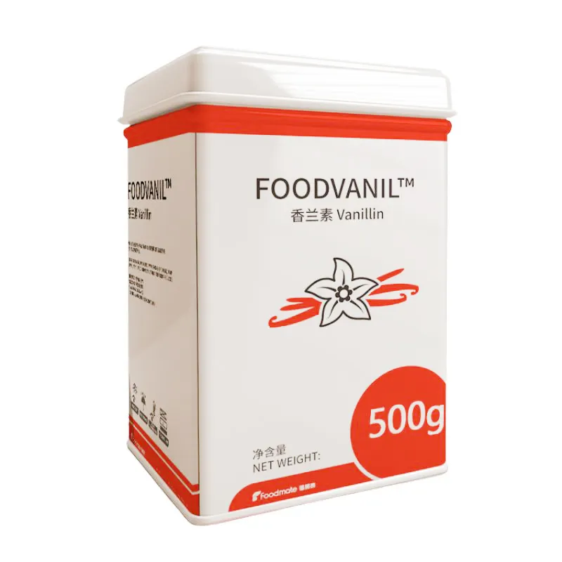 China Supply Halal Good Tast Flavour 500G Package Food Grade Vanillin