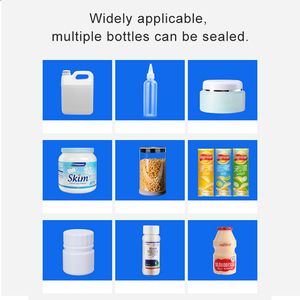 유리 캔 자동 전자기 유도 알루미늄 호일 씰링 기계 플라스틱 병 씰링 용 연속 실러 - Product Image 5