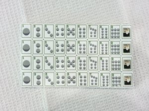 Nuevo Juego de Mahjong Americano de Acrílico Sólido con Diseño Deportivo de Golf, Set de Regalo Completo, Venta Directa de Fábrica, Soporte Personalizado en Preventa - Product Image 3