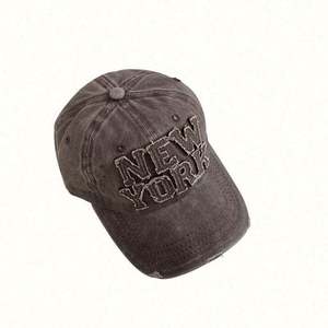 Gorra de Béisbol Vintage Unisex con Letras y Diseño Desgastado, Estilo Cowboy, Impresión Puff, Formal y Deportiva, Gran Venta 2024 - Product Image 1