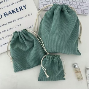 Bolsa de Almacenamiento de Joyas Plegable, Ecológica, Duradera, de Color Sólido, con Cierre de Cordón, Portátil, de Gran Capacidad, para Regalo - Product Image 5