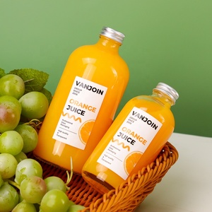 Tái Sử Dụng 250Ml 500Ml <span class=keywords><strong>750Ml</strong></span> Boston Vòng Chai Nước Thủy Tinh Với Nhôm Vít Nắp Cho Nước Cam Nước Sốt Nóng Smoothies Lưu Trữ - Product Image 4