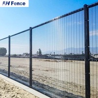 Garde-corps Maison Porte Grill Design Clear View Mur Clôture pour Aéroport Usine Personnalisé anti-montée 358 clôture de sécurité