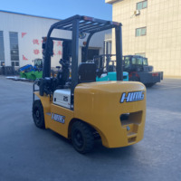 Chariot élévateur électrique pour chantier de construction, 2 tonnes, 2,5 tonnes, 3 tonnes, batterie au lithium, chariot élévateur à 4 roues pour la manutention des matériaux
