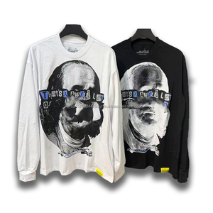 Sweat à capuche ample à manches longues pour homme, 100% coton épais de qualité supérieure, marque tendance High Street, motif 'THAT'S A AWFUL LOT OF COUGH SYRUP' - Product Image 1