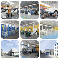 Mur baut rivet industri berulir penuh M8, berlapis seng kuning, kelas 4.8/6.8, baja Yuetong Q195, kepala mesin CNC, pengunci otomatis