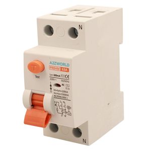 Disjoncteur différentiel pur RCCB Type AC 1P+N 2M 10000A 300mA 63A 230V IP20 IEC61008-1 PR8HM - Product Image 3