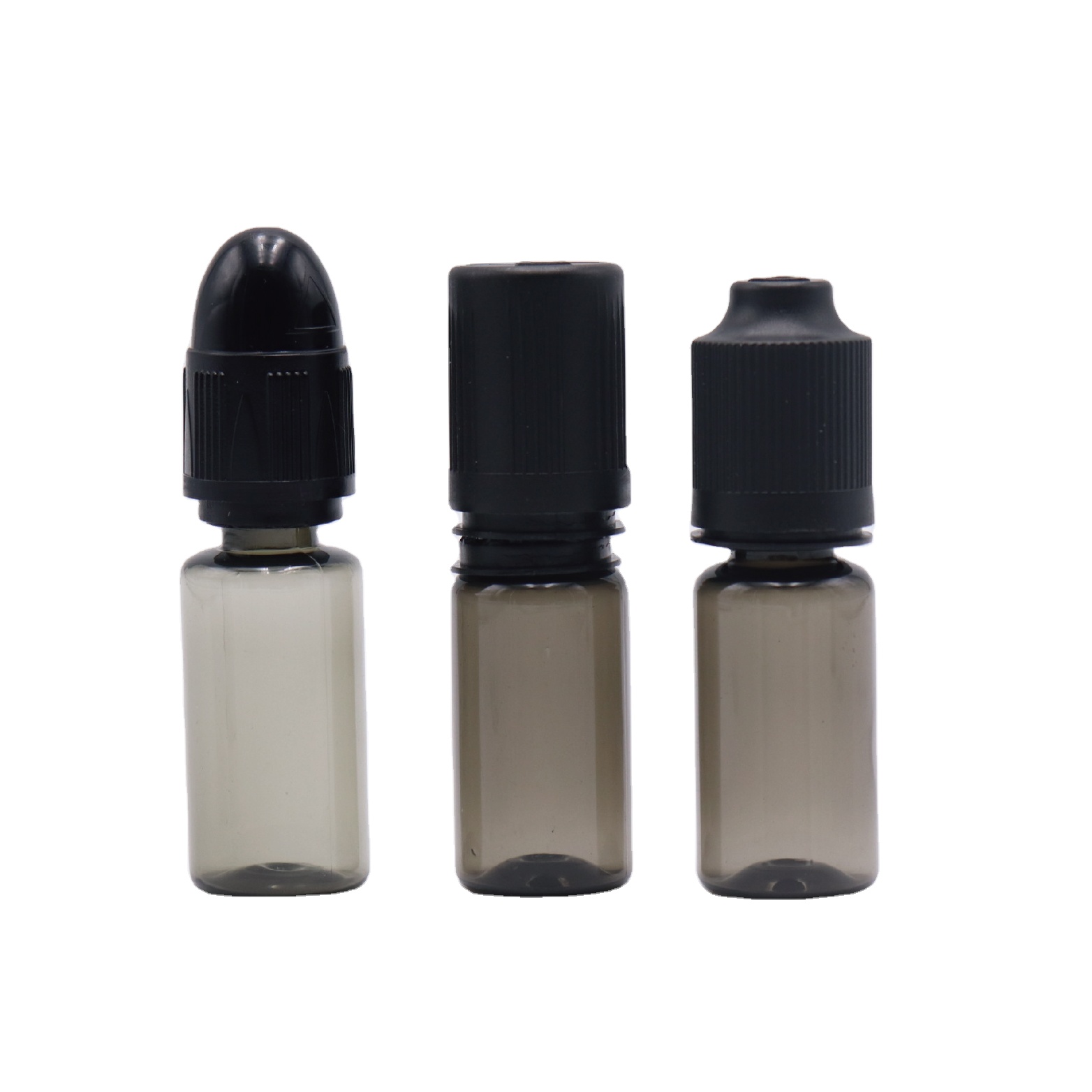 10ml Haustier Plastik Quetsch flasche/schwarze Plastik Tropf flasche/lange dünne Spitze flüssige Plastik flaschen schwarze Flüssigkeits flasche