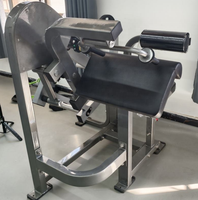 Machine à triceps à charge libre, série trois rails, réglage de la banquette, 5 niveaux de résistance, en acier inoxydable, robuste, usage commercial