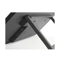 Moniteur portable 18.5 pouces 18.5 pouces HDR 1080P FHD IPS USB Type-C Moniteur de jeu d'ordinateur, soins oculaires externes avec double écran