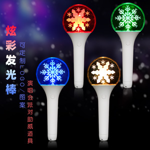 แท่งไฟเชียร์ LED ลายอะคริลิค แบบกำหนดเอง สำหรับคอนเสิร์ต - Product Image 3