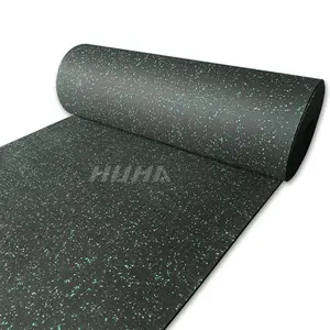 工厂HUHA重型抗冲击卷瓷砖运动设备固定设备区域橡胶垫