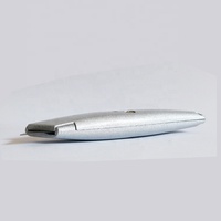 Couteau utilitaire rétractable avec 5 lames SK5 couteau robuste en aluminium Durable