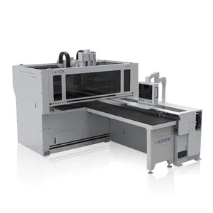 Automatische 6-seitige CNC-Bohrmaschine zum Bohren von Holzplatten
