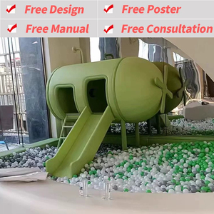 Đầy Màu sắc mềm trẻ em trong nhà Thiết bị sân chơi cho trẻ em với bền bóng Pit crawlers cho khu dân cư sân sau sử dụng - Product Image 3