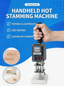 Macchina Portatile per Stampa a Caldo, Ferro per Branding Personalizzato in Ottone per Alimenti, Strumento Manuale per Bronzatura a Caldo - Product Image 2