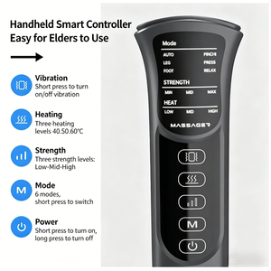 Air Compression Therapy Recovery Boots Leg <b>Massager</b> Pressotherapy Lymphatic Drainage Massage <b>Machine</b> - Product Image 4