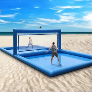 Red de <span class=keywords><strong>Voleibol</strong></span> Inflable para <span class=keywords><strong>Playa</strong></span>, Adultos y Niños, Certificación CE, Garantía de 3 Años, Material de PVC de 0.9 mm, Capacidad de 100-500 kg - Product Image 5