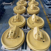Цепь приводная для экскаваторов D60A, D65A, SD16, TY160, в сборе с гусеницами и направляющими цепями