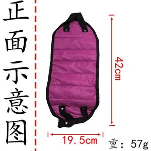 Reposapiés de viaje para exteriores, poliéster oblongo, permeable al aire, para vuelos, trenes, coches, oficina, hamaca, soporte para dormir, color negro - Product Image 5