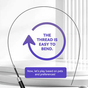 Yeni Amuse kedi barı LED Amuse kedi Teleskopik bar Can Sıkıntısını Giderici İnteraktif kedi Oyuncağı USB Şarjlı Evcil Hayvan kedi Oyuncağı - Product Image 2