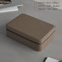 Boîte de rangement de luxe pour 8 montres pour hommes, en cuir, idéale pour les voyages et la famille