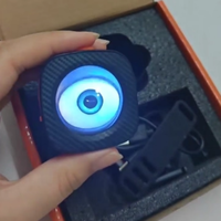 Luz Trasera LED para Motocicleta Universal, Diseño Ojos de Diablo, Control por Aplicación, Plástico ABS