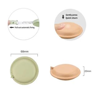 Hot bán vòng Tape đo khuyến mãi PU da mini đo băng với biểu tượng tùy chỉnh - Product Image 3