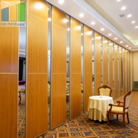 Cloison amovible acoustique EBUNGE BG65 pour hôtel, salle de bal, salle de réception