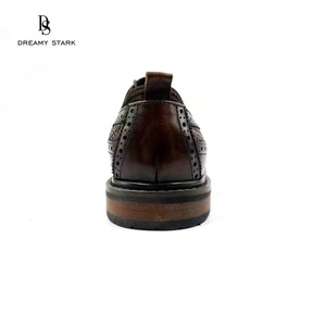 Chaussures Oxford de luxe en cuir véritable pour hommes Dreamy Stark, respirantes, formelles, pour le bureau et les mariages - Product Image 4