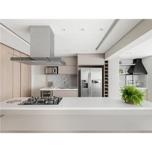 欧洲2022新现代漆/三聚氰胺其他橱柜设计豪华厨房家具单元风格