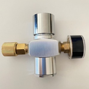 วาล์วลดแรงดันขนาดเล็ก 60psi 1/4 นิ้ว แบบตรง สำหรับถังเบียร์ ตัวควบคุม CO2 - Product Image 2