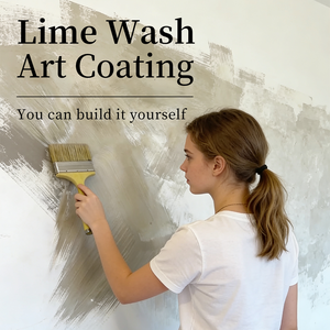 Peinture à base de chaux purifiante et antibactérienne, finition mate, <span class=keywords><strong>ton</strong></span> gris-beige, revêtement intérieur minimaliste - Product Image 5