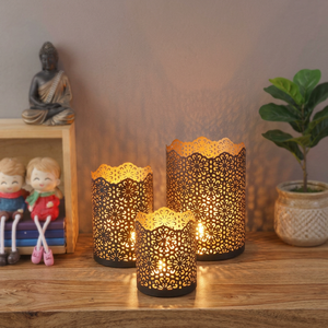 Tarro de soporte para luz de té, un hermoso acento para un ambiente relajante, tarro de soporte para luz de té de inspiración vintage, decoración atemporal para tu hogar - Product Image 6