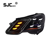 Système d'éclairage automatique SJC pour mercedes-benz classe E W212 2010-2012 assemblage de phares Led nouvelle lentille voiture feux avant Led