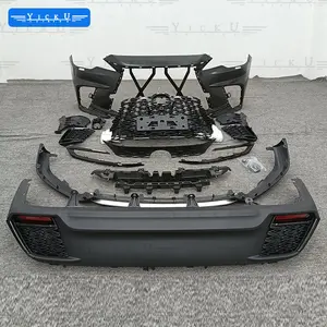 Kit de conversion de pare-chocs avant et arrière en PP, version sport 500H, de l'ancien au nouveau, adapté à la <span class=keywords><strong>Lexus</strong></span> <span class=keywords><strong>RX</strong></span> 350H <span class=keywords><strong>450H</strong></span> - Product Image 6