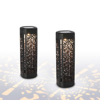 Lampadaire solaire extérieur à piquer dans le sol, LED étanche IP55, style chinois, lumière décorative paysagère ajourée