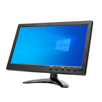 Moniteur de voiture multi-interface 10,1 pouces / Entrées VGA/AV / Tension large plage DC12-30V -20 ° C~60 ° Écran LCD IPS de 10,1 pouces pour C Operation