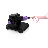 Machine sexuelle automatique, gros gode, machine d'amour, pistolet de masturbation pour couple, hommes, vitesse réglable, silicone, ABS, étanche