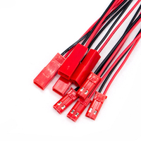 Profesyonel üretim JST2.54 kırmızı bağlayıcı SYR-02T SYP-02T-1 2pin 2.54mm erkek dişi kablo tel terminali tel konektörü